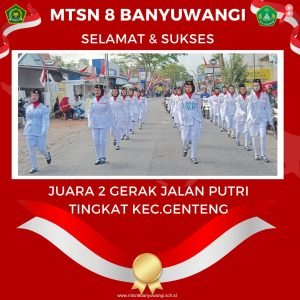 Gerak Jalan Putri Tingkat Kec. Genteng