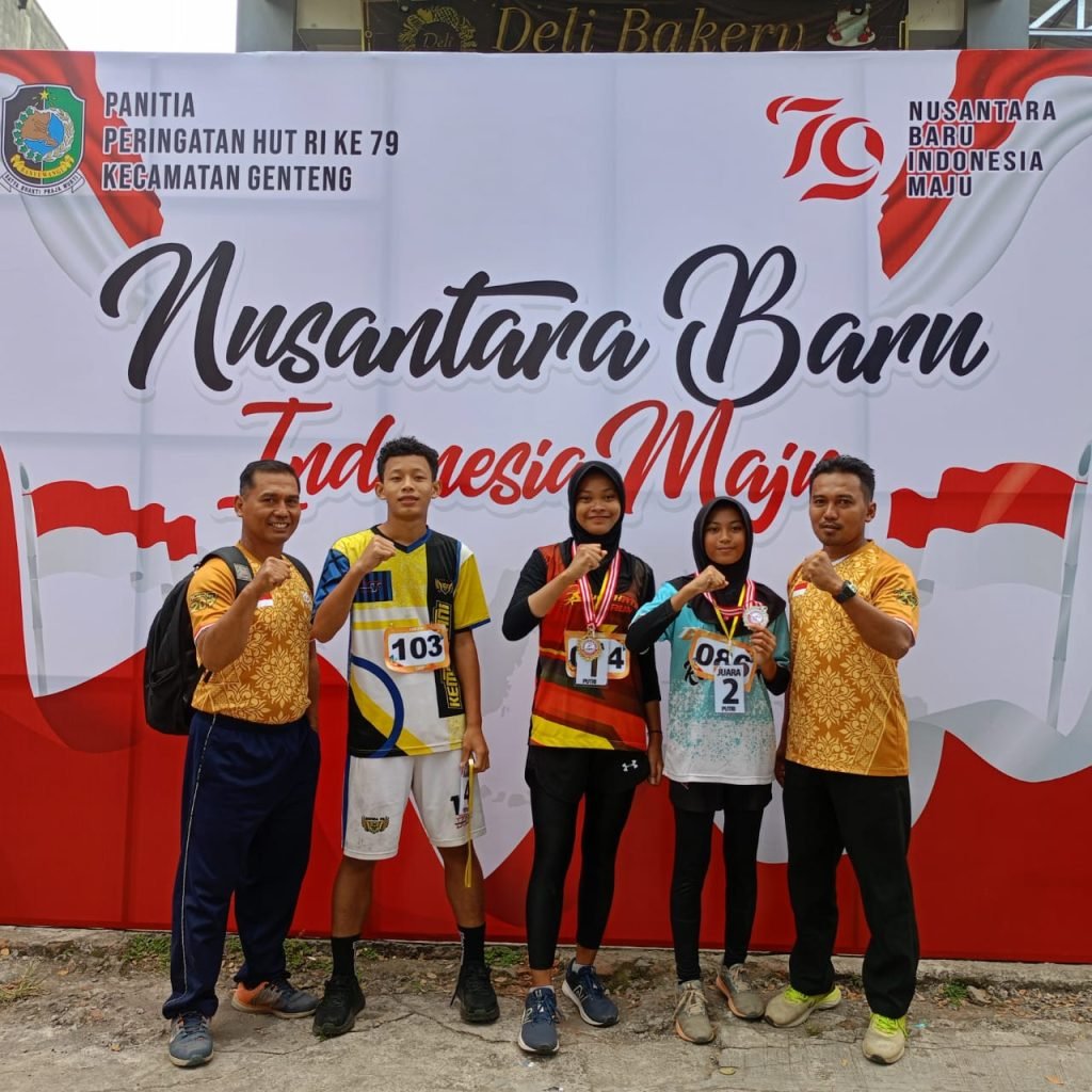 MTsN 8 Banyuwangi Raih Juara Lari Tingkat Kecamatan Genteng